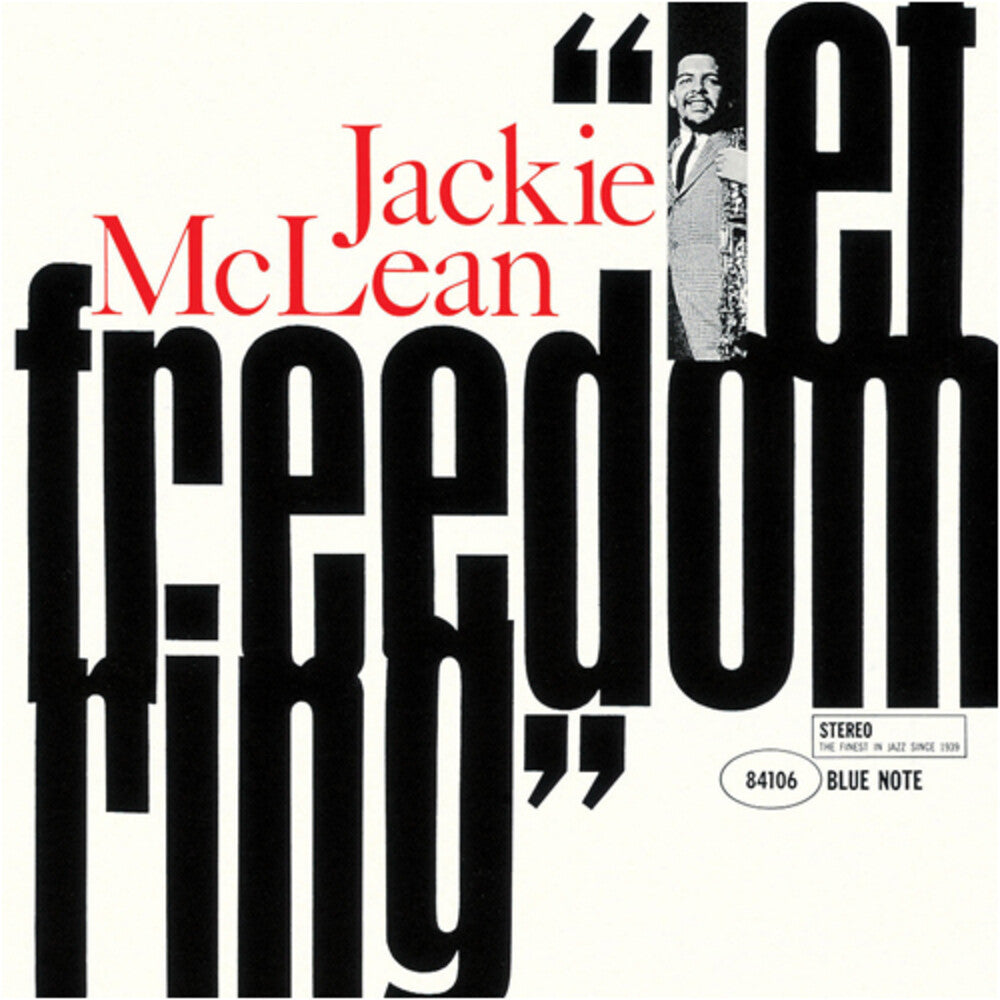 the album cover for Jackie Mclean - Let Freedom Ring (Hqcd) (Jpn)