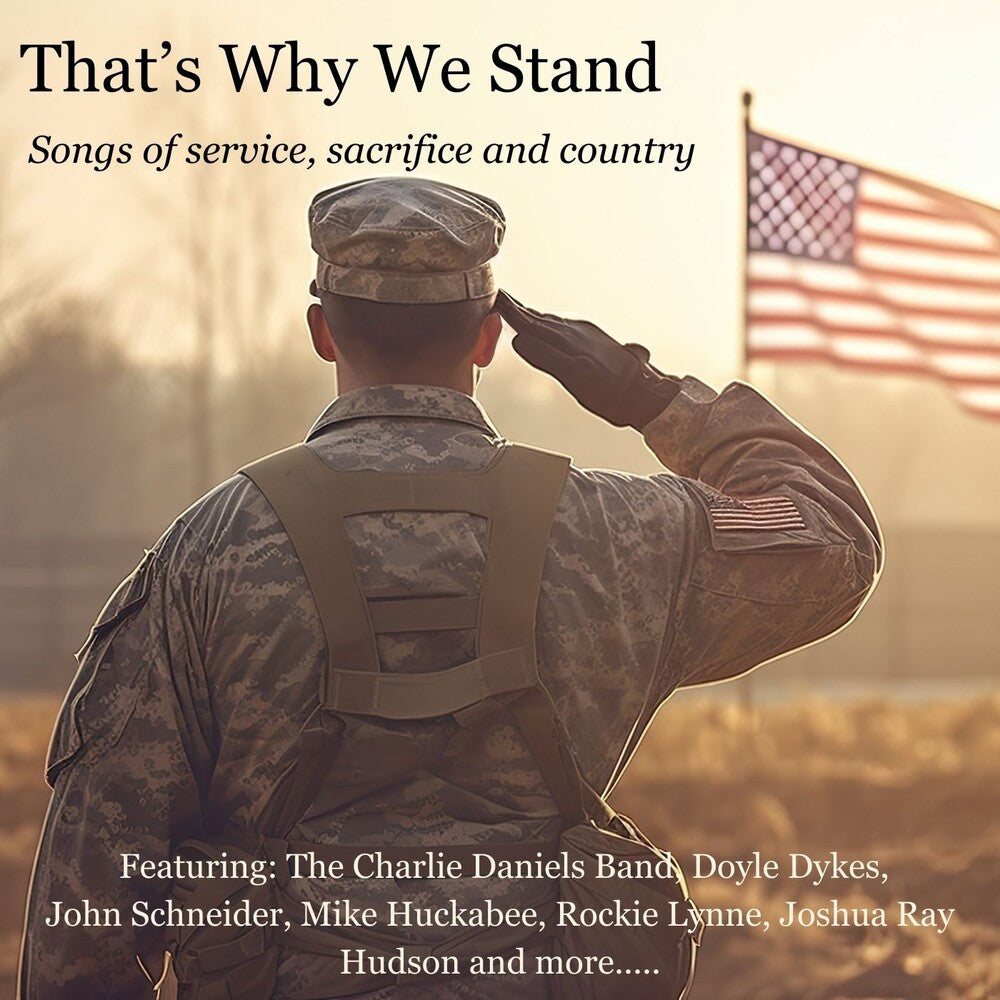 the album cover for That's Why We Stand / Various - That's Why We Stand