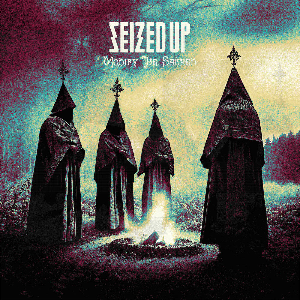 the album cover for Seized Up - Modify The Sacred