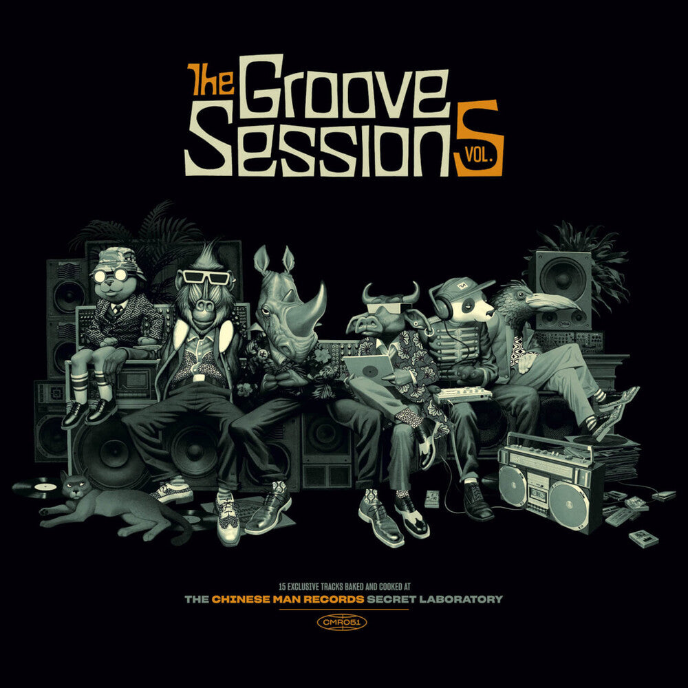 the album cover for Chinese Man - Groove Sessions Vol. 5 (Post) [Download Included]