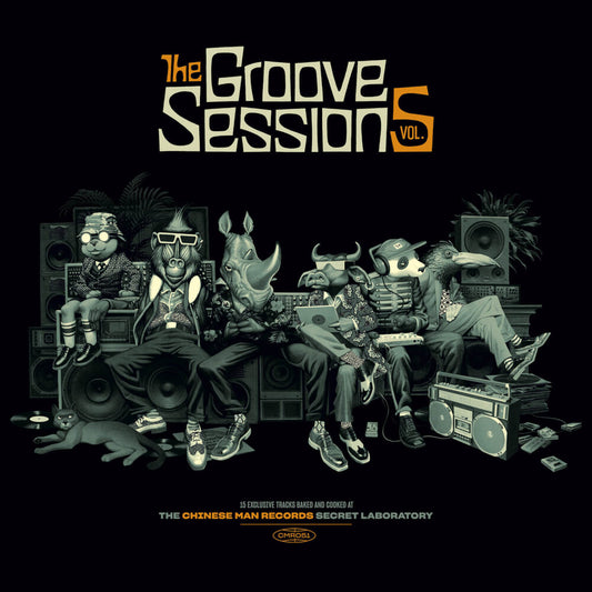 the album cover for Chinese Man - Groove Sessions Vol. 5 (Post) [Download Included]