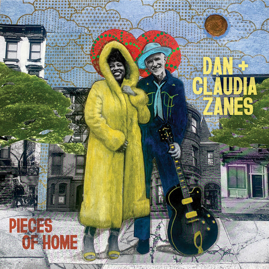 the album cover for Dan Zanes  / Zanes,Claudia - Pieces Of Home