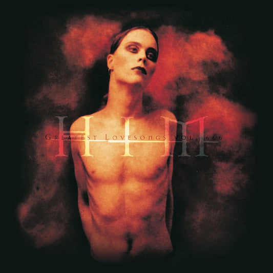 the album cover for Him - Greatest Lovesongs Vol 666 [Clear Vinyl]