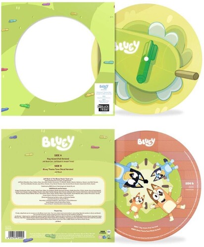 Bluey - Rug Island / Bluey Theme Tune - Limited Picture Disc (7" Vinyl) [RSD Black Friday 2024]