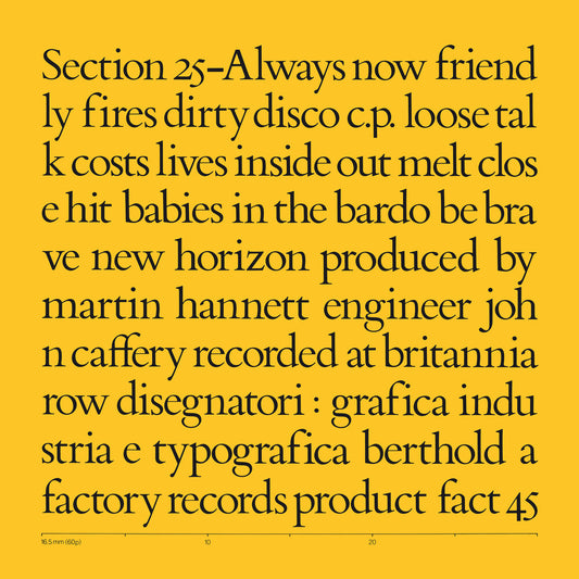 the album cover for Section 25 - Always Now (Box) [With Booklet]