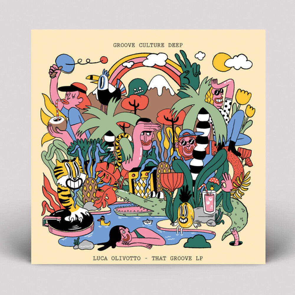 the album cover for Luca Olivotto - That Groove