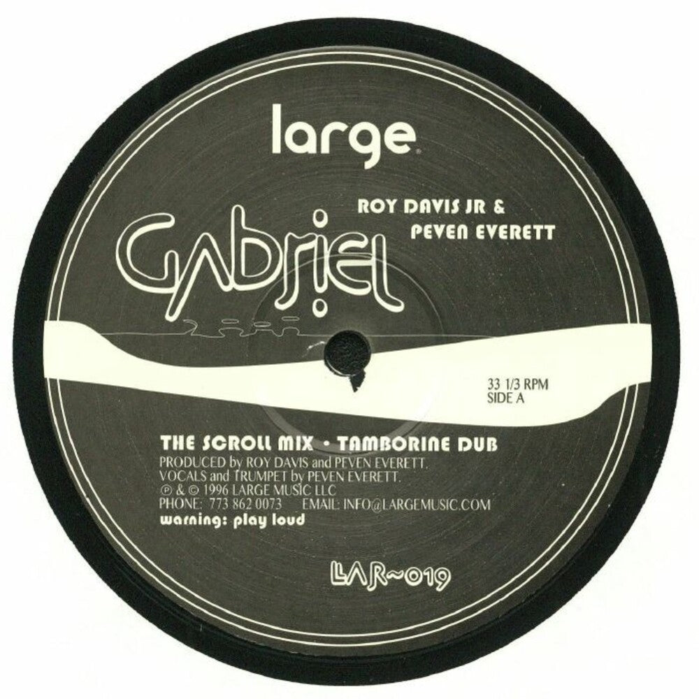 the album cover for Davis Roy Jr - Gabriel