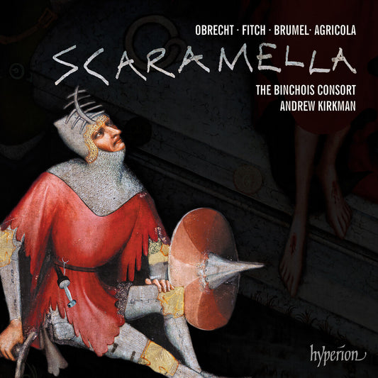 the album cover for Binchois Consort / Andrew Kirkman - Obrecht Scaramella