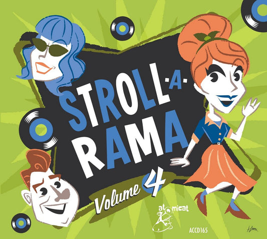the album cover for Stroll-A-Rama Volume 4 / Var - Stroll-A-Rama Volume 4 / Var
