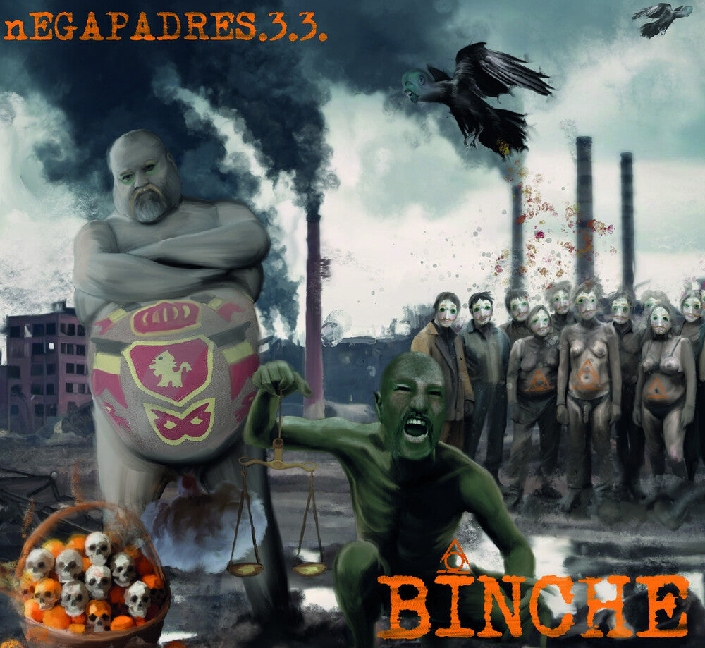 the album cover for Negapadres.3.3. - Binche