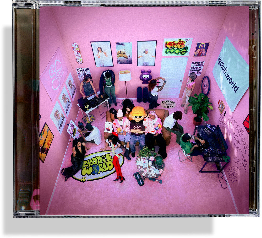 the album cover for AG Club - Brodie World