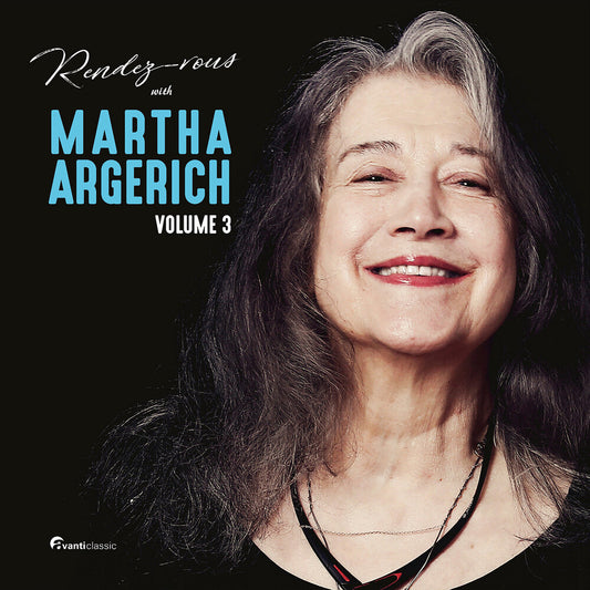 the album cover for L Beethoven .V. / Brahms / Mendelssohn / Argerich - Rendez-Vous With Martha Argerich Vol. 3