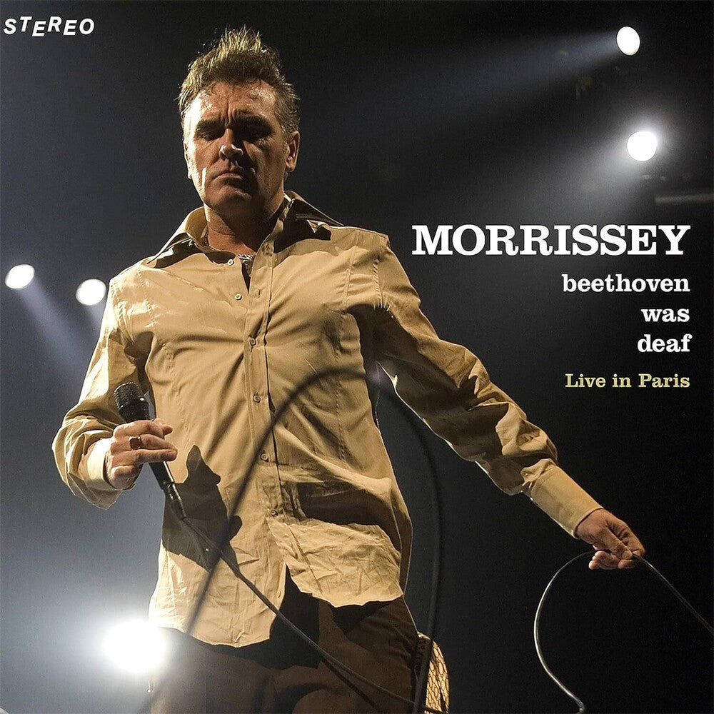 the album cover for Morrissey - Beethoven Was Deaf (Live) [2024 Remaster]