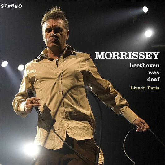 the album cover for Morrissey - Beethoven Was Deaf (Live) [2024 Remaster]