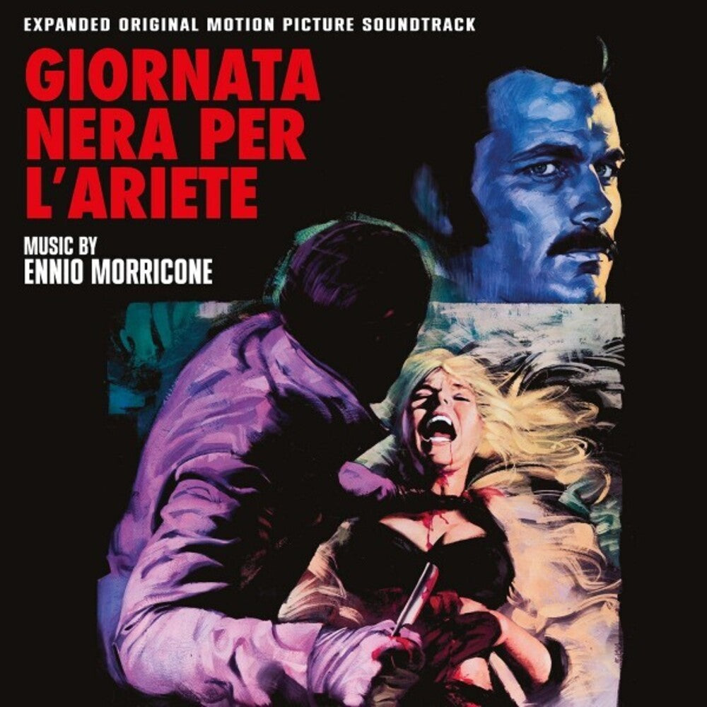 the album cover for Ennio Morricone  (Exp) (Ita) - Giornata Nera Per L'ariete - O.S.T. (Exp) (Ita)