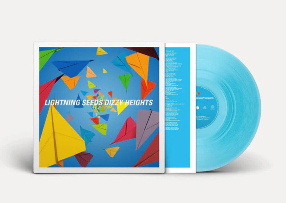 the album cover for Lightning Seeds - Dizzy Heights (Blue) [Colored Vinyl] (Uk)