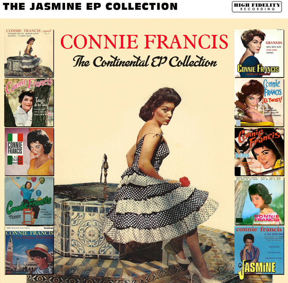 the album cover for Connie Francis - Continental Ep Collection (Uk)