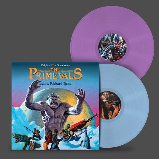 the album cover for Primevals - O.S.T. (Blue) (Colv) (Purp) (Uk) - Primevals - O.S.T. (Blue) [Colored Vinyl] (Purp) (Uk)
