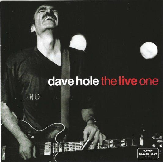 the album cover for Dave Hole - Live One