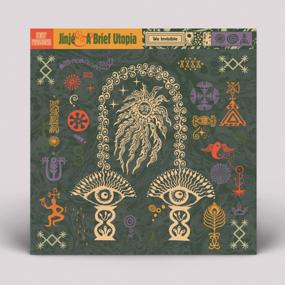 the album cover for Jinje & A Brief Utopia - We Invisible