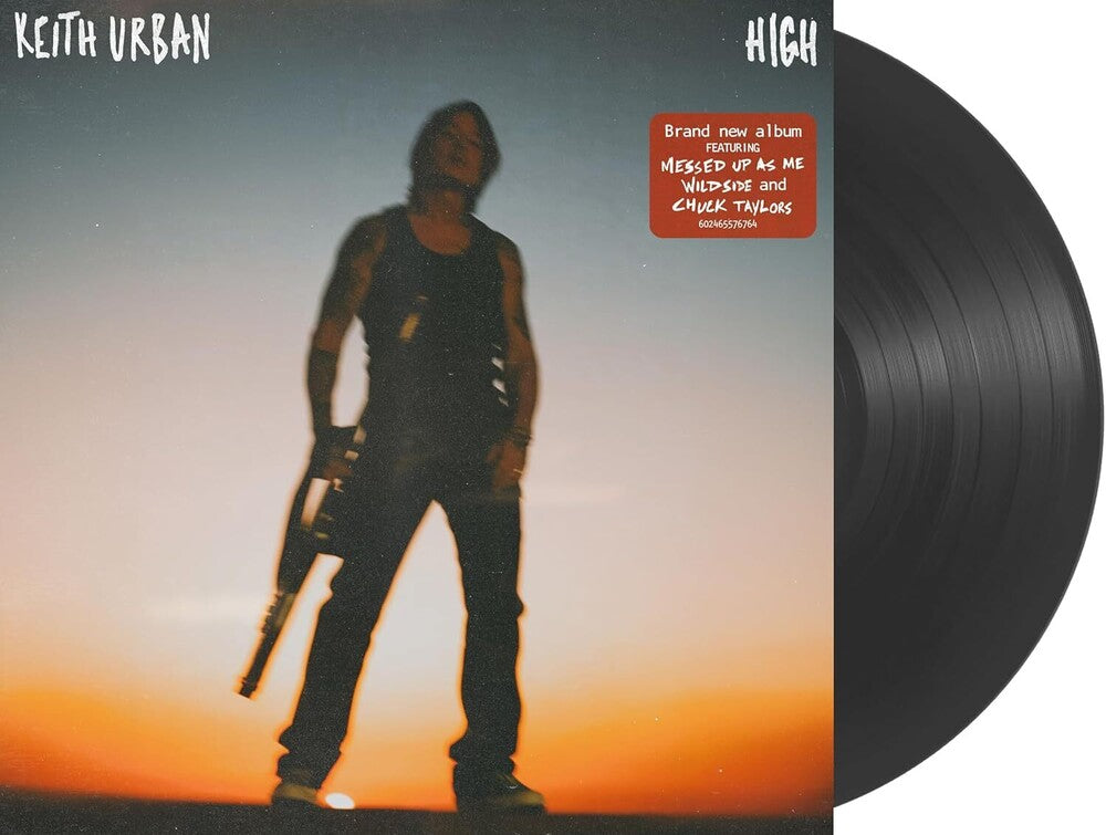 the album cover for Keith Urban - HIGH [LP]