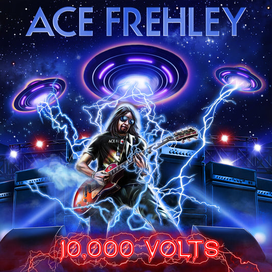 the album cover for Ace Frehley - 10000 Volts (Post) [Digipak]
