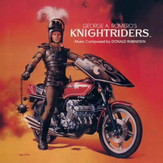 the album cover for Rubinstein (Colv) (Ogv) (Rmst) - George A. Romero's Knightriders - O.S.T. [Colored Vinyl]