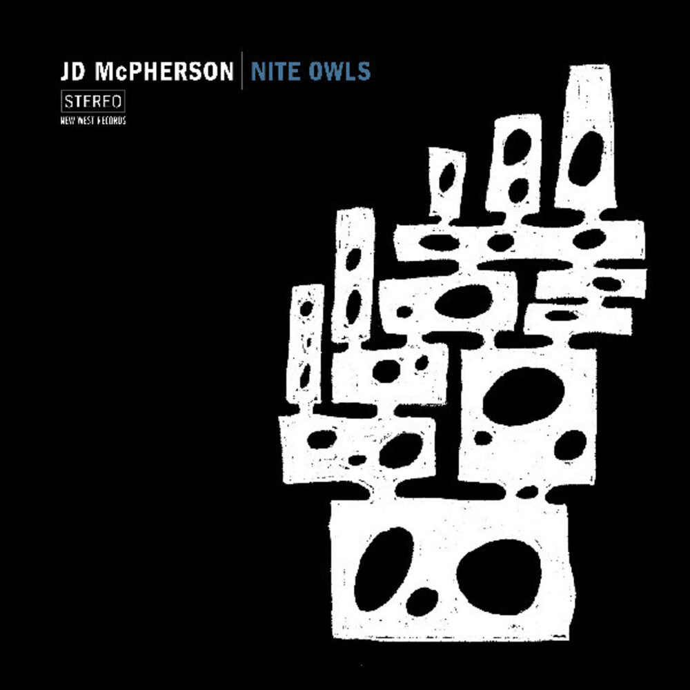 JD McPherson - Nite Owls [Indie Exclusive Blue, Black and White Splatter Signed LP]
