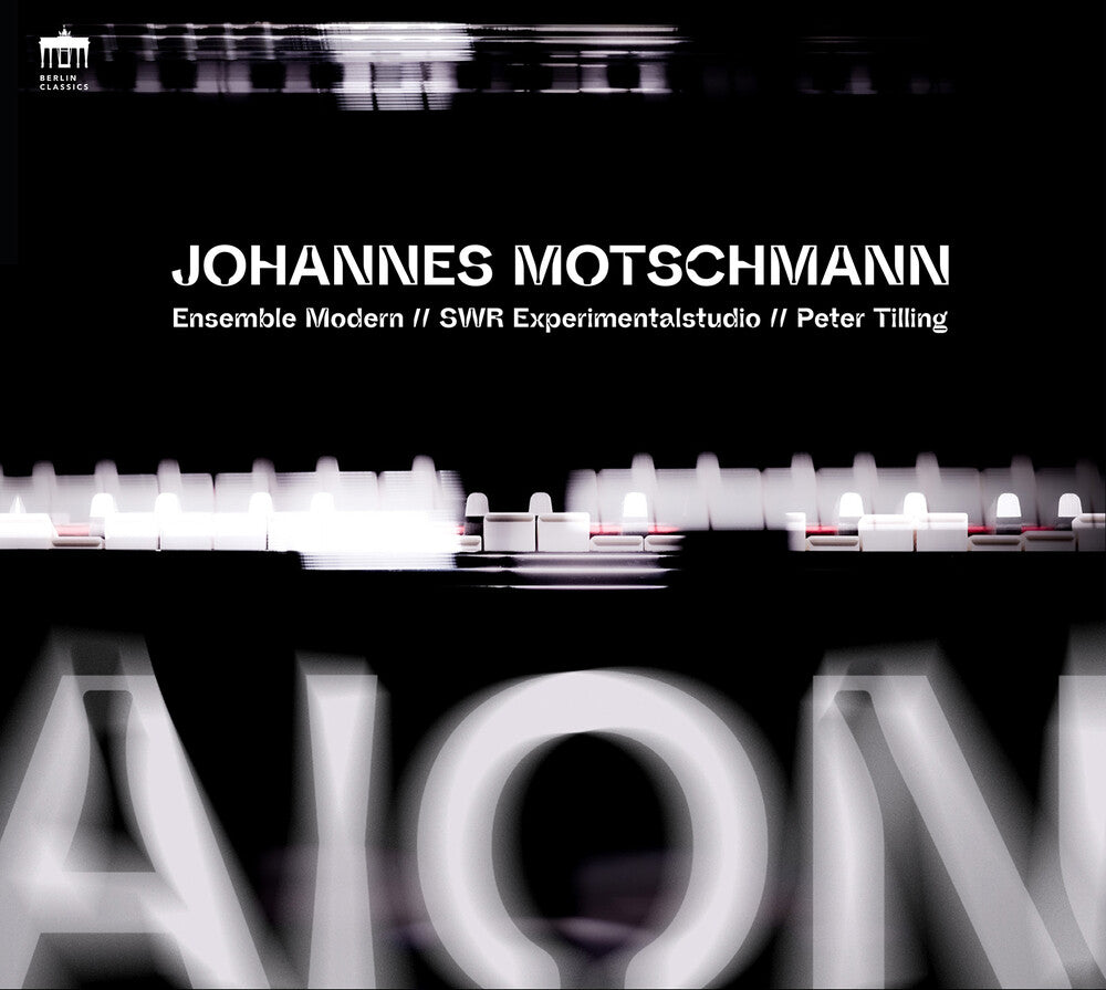 the album cover for Motschmann / Ensemble Modern - Aion For Large Ensemble Artificial Intelligence