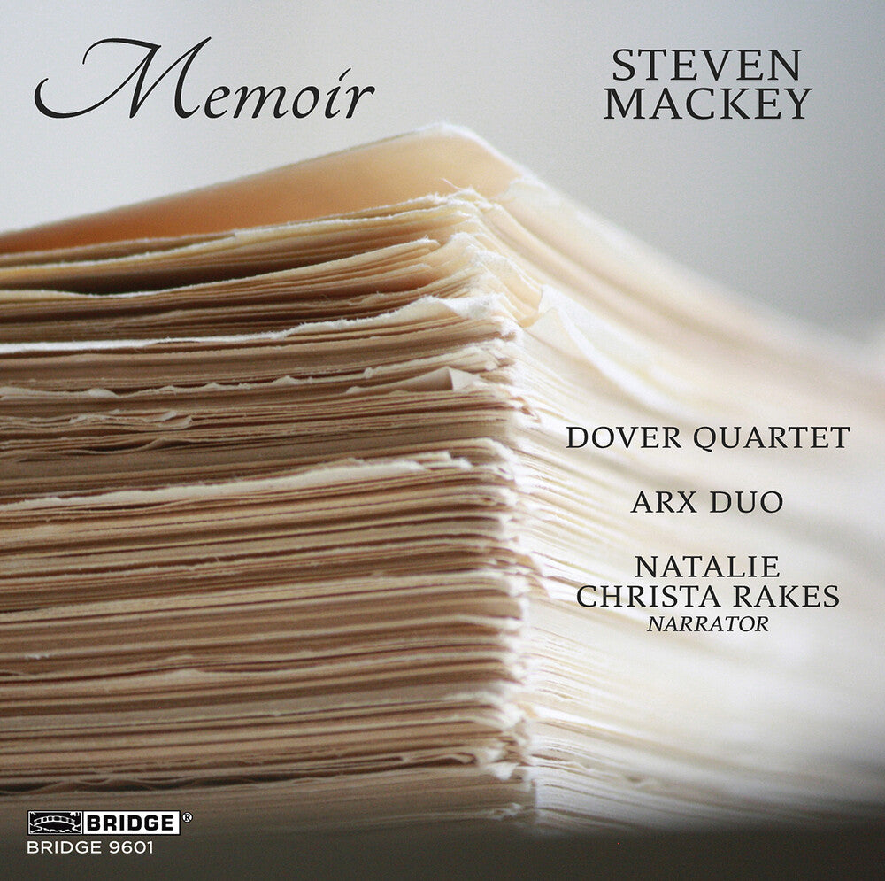 the album cover for Mackey / Rakes / Dover Quartet - Memoir
