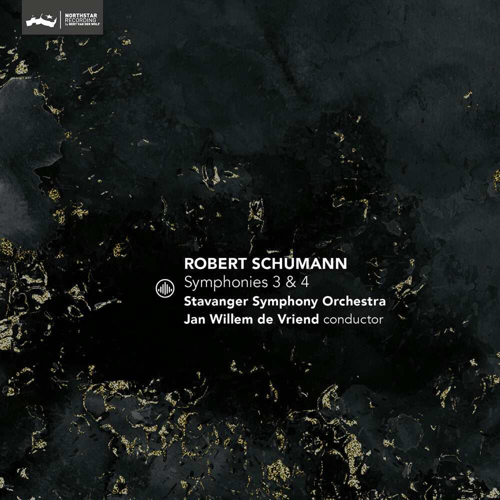 the album cover for Schumann / Stavanger Symphony Orchestra - Symphonies Nos. 3 & 4