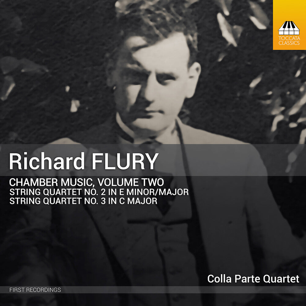 the album cover for Flury / Colla Parte Quartet - Chamber Music Vol. 2