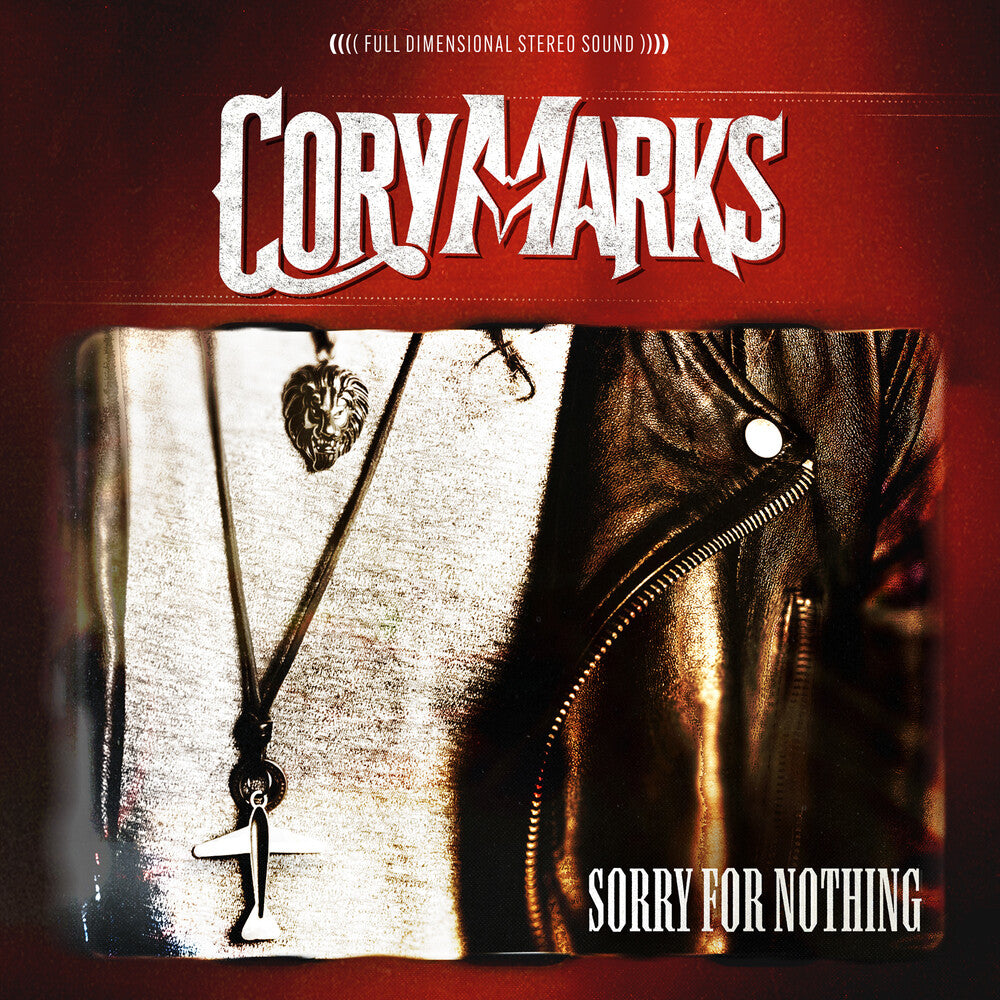 the album cover for Cory Marks - Sorry For Nothing