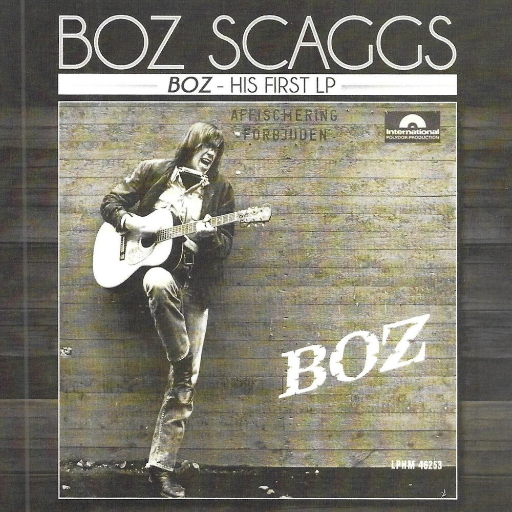 the album cover for Boz Scaggs - Boz