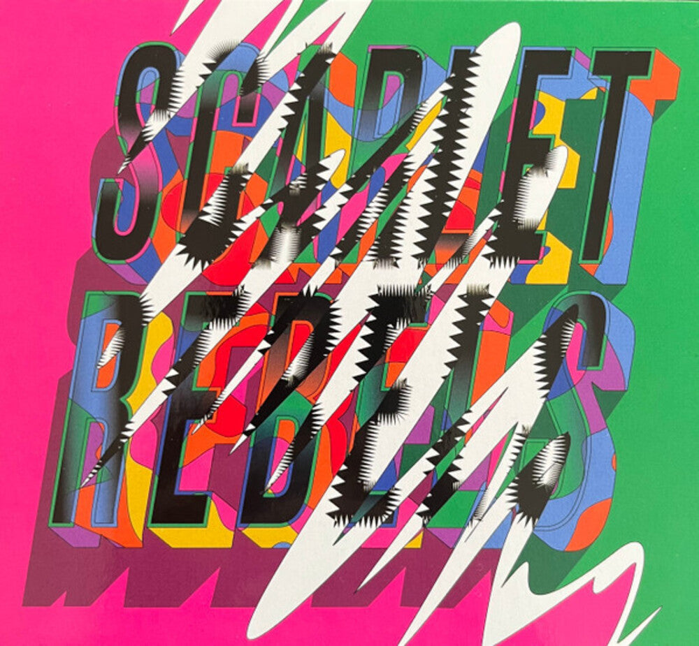 the album cover for Scarlet Rebels - Where The Colours Meet