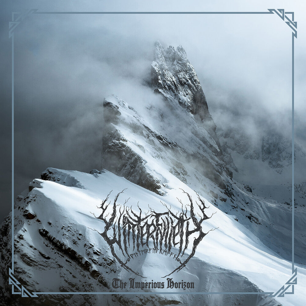 the album cover for Winterfylleth - Imperious Horizon - Clear & Spearmint Yolk [Clear Vinyl]