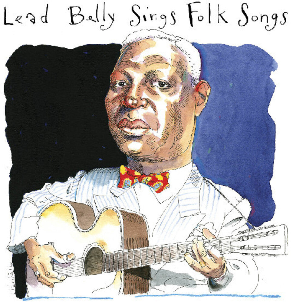 the album cover for Lead Belly - Sings Folk Songs [Limited Edition] [Digipak]