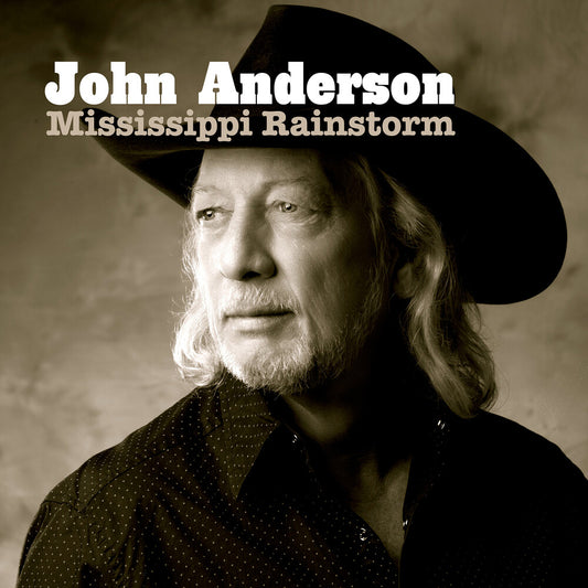 the album cover for John Anderson - Mississippi Rainstorm (Mod)