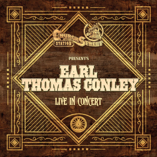the album cover for Earl Conley  Thomas - Live At Church Street Station (Mod)