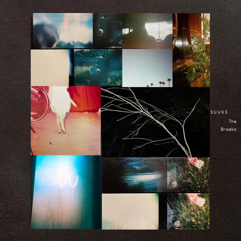 the album cover for Suuns - Breaks - Red [Colored Vinyl] [Clear Vinyl] (Red)