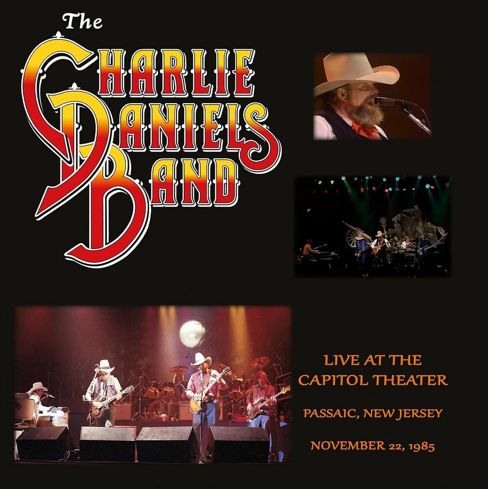 the album cover for Charlie Daniels  Band - Live At The Capitol Theater November 22 1985 (Red)