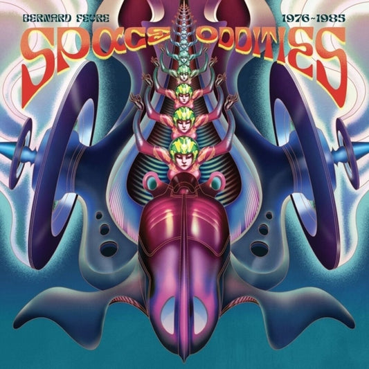 the album cover for Bernard Fèvre - Space Oddities 1976/1985