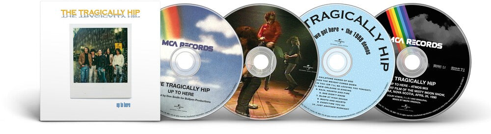 the album cover for The Tragically Hip - Up To Here (Deluxe Edition) [3 CD/Blu-ray Audio]