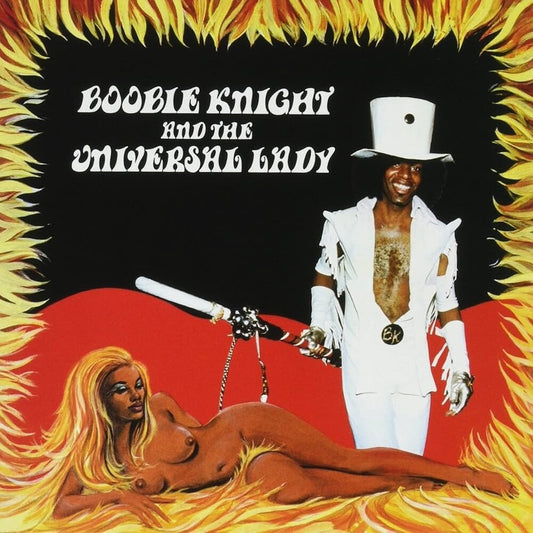 the album cover for Boobie Knight & The Universal Lady - Earth Creature - Sunkissed Vinyl [Colored Vinyl] (Ylw)