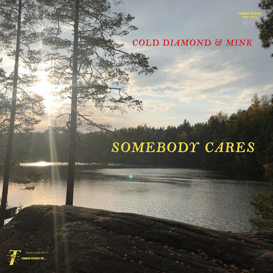 the album cover for Cold Diamond & Mink / Jonny Benavidez - Somebody Cares [Colored Vinyl] (Grn)