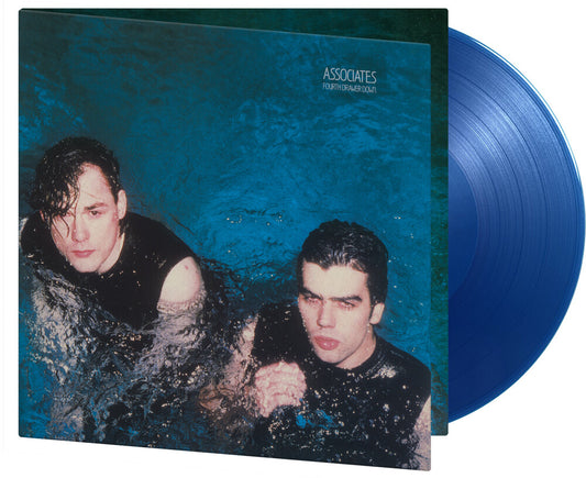 the album cover for Associates - Fourth Drawer Down (Blue) [Colored Vinyl] (Gate) [Limited Edition]