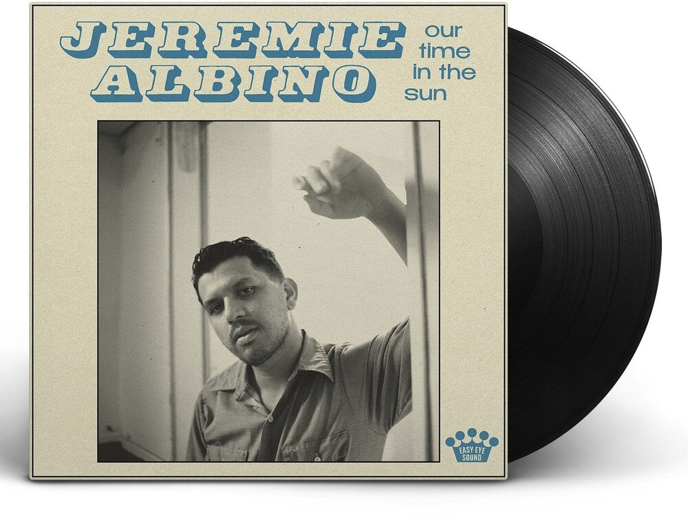 the album cover for Jeremie Albino - Our Time In The Sun [LP]