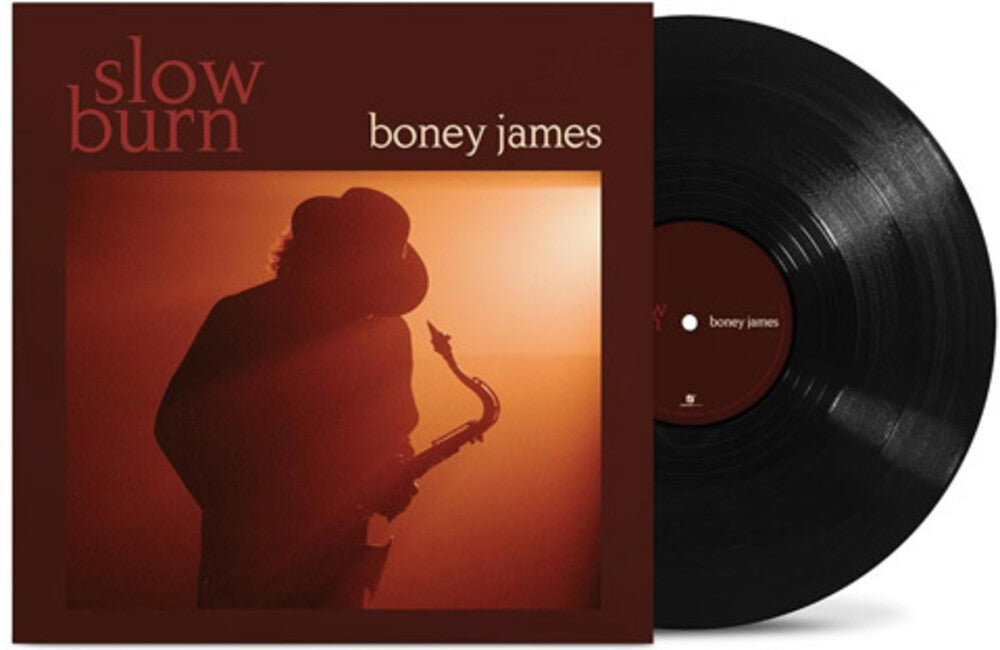 the album cover for Boney James - Slow Burn [LP]