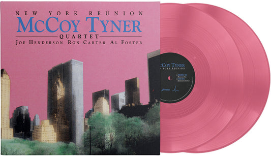 the album cover for Mccoy Tyner  / Henderson,Joe - New York Reunion - Pink [Colored Vinyl] (Pnk)