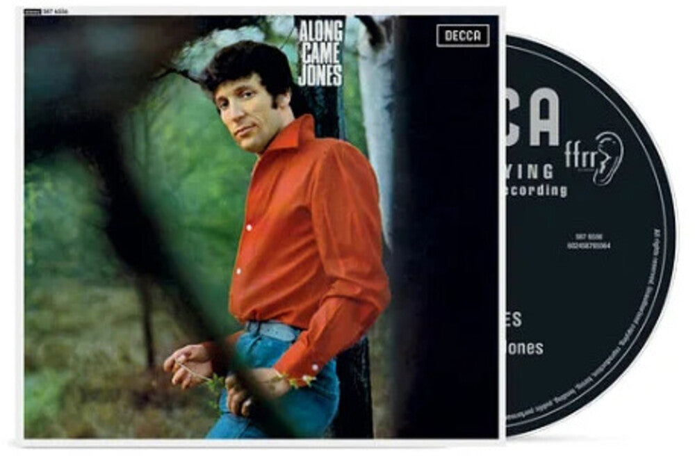 the album cover for Tom Jones - Along Came Jones (Uk)